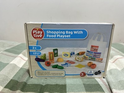 Playtive 17-teiliges Einkaufstasche mit Essen Spielset - nagelneu und versiegelt