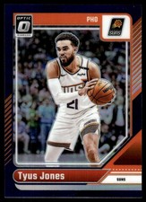 Tyus Jones 2024-25 Donruss Optic #82 Suns Insert ? SEE SCAN! FREE SHIP