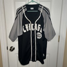 MLB Dynasty Chicago White Sox Men's Black Jersey Size: 2XL