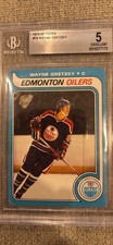 1979-80 Topps #18 Wayne Gretzky Rookie BGS 5 Vintage HOF RC Hockey Card GOAT. rookie card picture