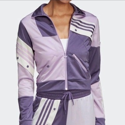 NWT Adidas Danielle Cathari Purple Track Top Jacket