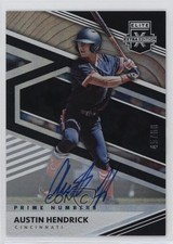 2020 Panini Elite Extra Edition 45/60 Austin Hendrick #12 Auto 5w7