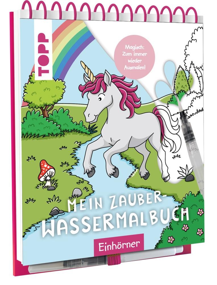 Frechverlag Gmbh Mein Zauber-Wassermalbuch Einhörner - Bild 3