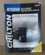 CHILTON 50400 MITSUBISHI 1990-1998 ECLIPSE REPAIR MANUAL