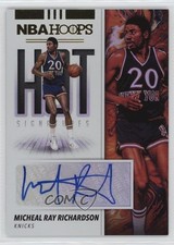 2019-20 Panini NBA Hoops Hot Signatures Micheal Ray Richardson #HS-MRR Auto 1dm4