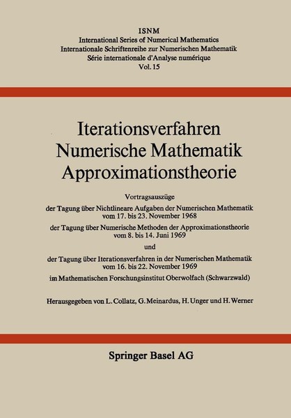 Iterationsverfahren Numerische Mathematik Approximationstheorie Collatz-image