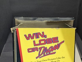 Vintage Win, Lose or Draw Nintendo NES Game CIB Box Manual Hi Tech Expressions