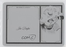 2010 Zenith National Treasures Auto Printing Plate Black 1/1 Zac Dalpe #201 0a1