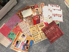 Scrap Book and Junk Journal Paper Seasonal Assortment