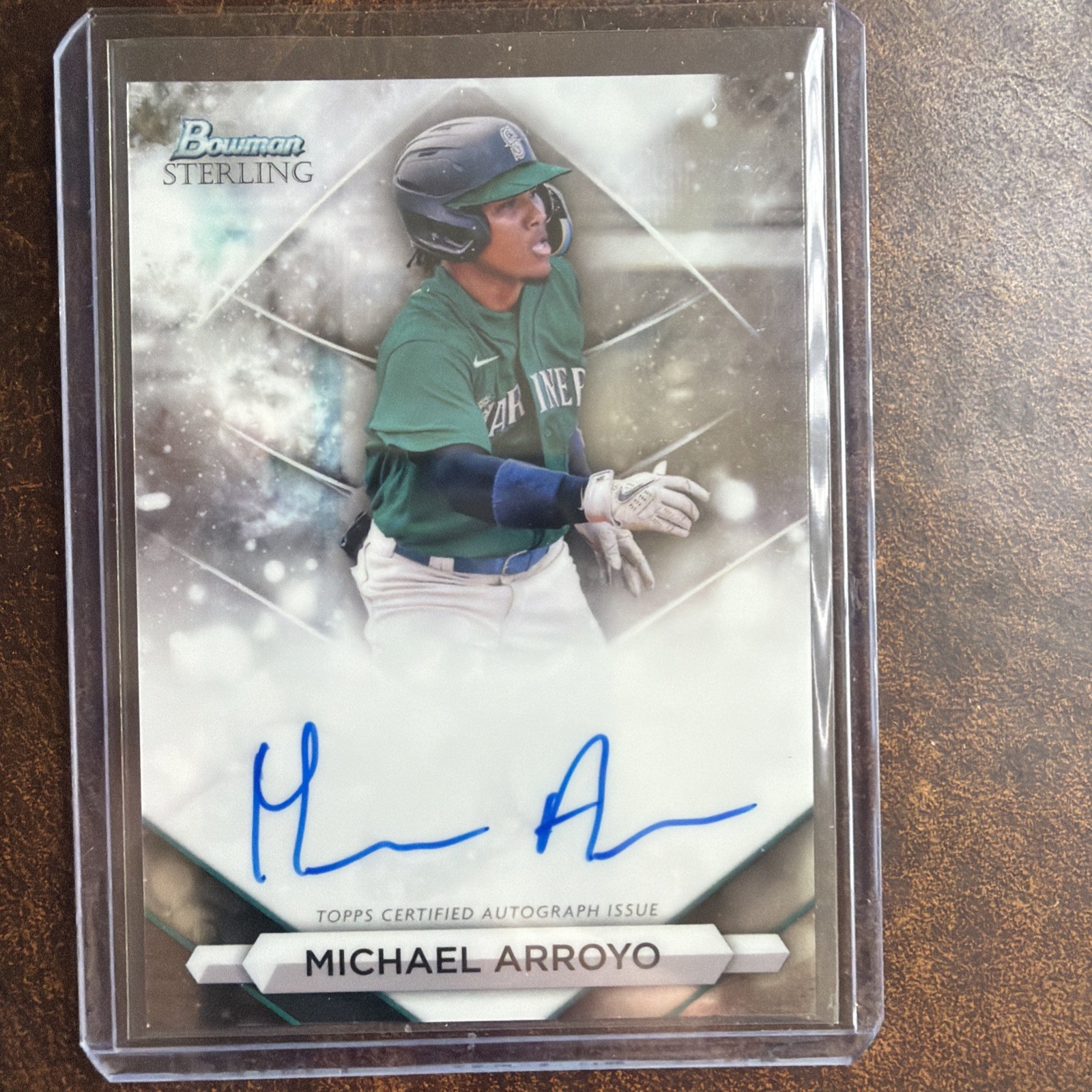 2023 Bowman Sterling - Prospect Autographs Michael Arroyo #PA-MAO (AU, RC)