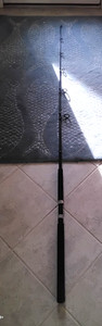 Fin-Nor 7' Sportfisher FS5070M One Piece Conventional Rod~Nearly New Condition