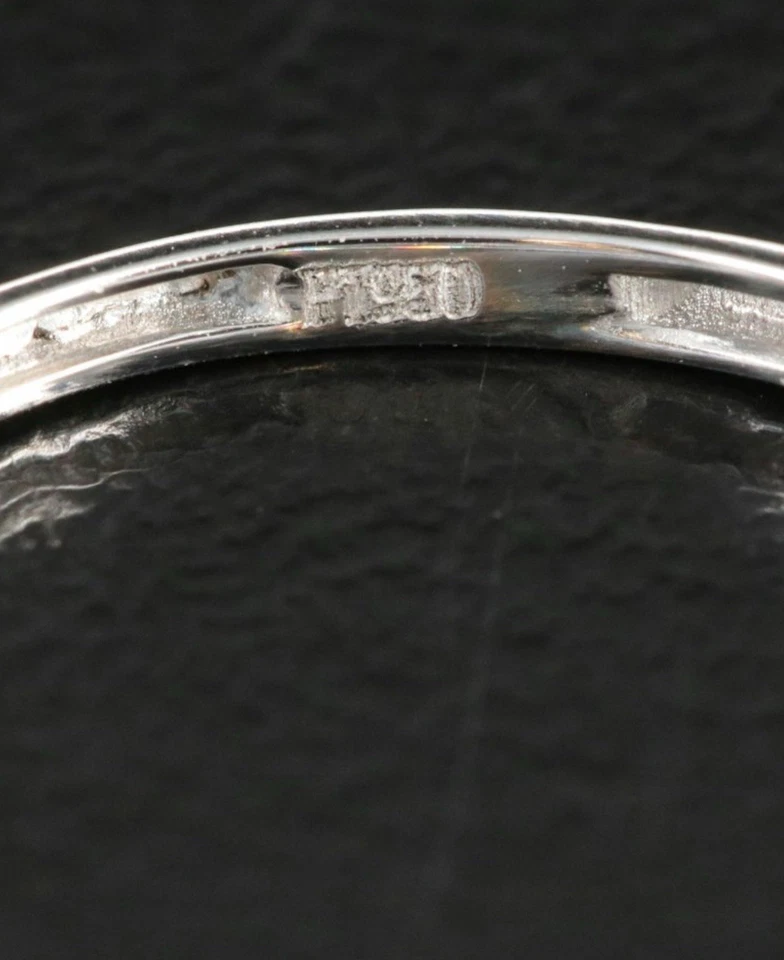 4ct Lab created VVS2 D Ideal Cut Platinum Ring-6.25. No Better Quality than this - Image 4 of 4