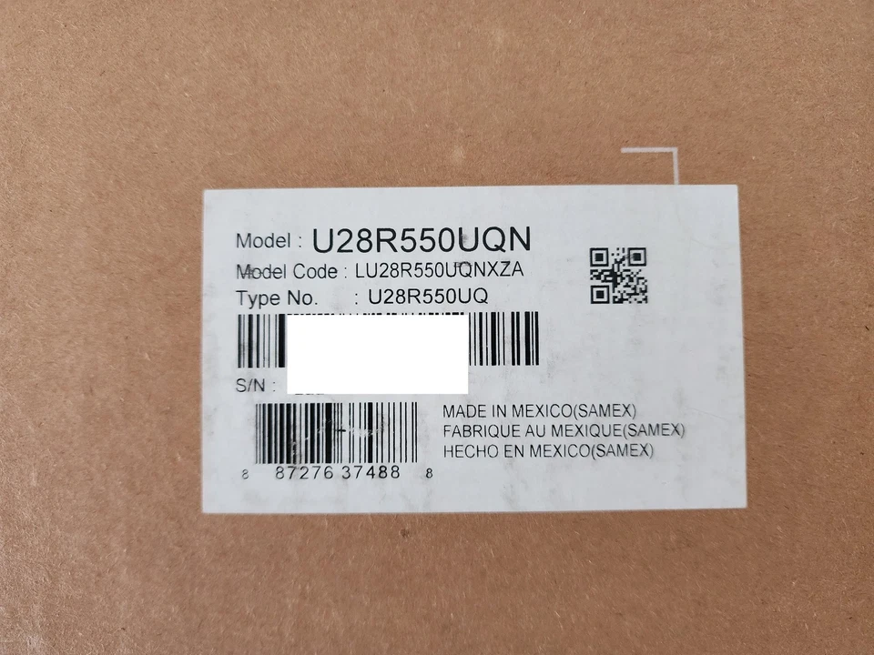 Samsung 28-Inch UR55 ViewFinity 4K UHD Monitor, IPS HDR, Bezelless Display, New! - Image 3 of 4