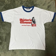 HYSTERIC GLAMOUR UNTAMED YOUTH Ringer T-Shirt 4188