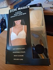 Steve Madden Women's 2pack Bra The Box Is Damaged