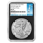 2023 (W) $1 American Silver Eagle NGC MS70 FDI First Label Retro Core