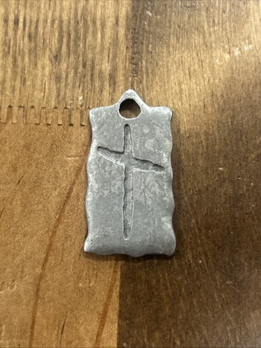 Dicksons Cross Christian Engraved For God Loved The World John 3:16 Pendant