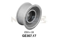 Umlenk FÜHrungsrolle Zahnriemen SNR GE35717 FÜR Audi
