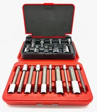 20pc Long & Short Spline XZN Triple Square 12 Point Socket Bit Set