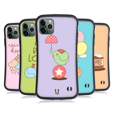 HEAD CASE DESIGNS KAWAII ELEFANT HYBRID HÜLLE HUELLE FÜR APPLE iPHONES HANDYS