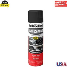 Rust-Oleum Rubberized Undercoating, Black, 15 oz New