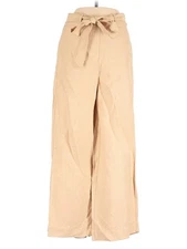 H By Halston Women Brown Linen Pants XS