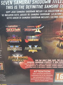 Samurai Shodown Neogeo Collection - PS4 - Limited Run Games - Very Good US