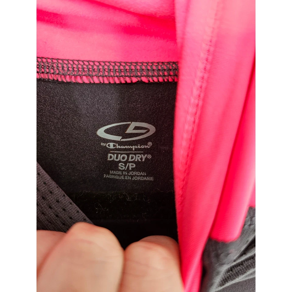 Top seco dúo cuello tortuga manga larga gris rosa C9 By Champion para mujer talla S/P Foto 3 de 4