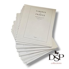 France Feuilles SC 1849-1944, Yvert et Tellier avec pochettes, PRÉ-IMPRIMÉES