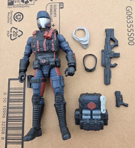 GI Joe Classified Cobra Black Cobra Viper Figure from 3 PACK