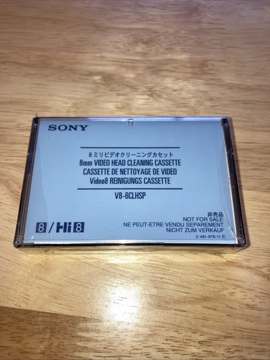 Buy Sony V8-25CLD 8 Mm Head Cleaning Tape online | eBay