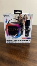 NIB Wireless Karaoke Portable Speaker With Mic Bluetooth B 1