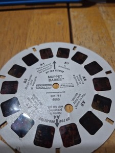 VTG View Master Muppet  Babies reel a, b, c
