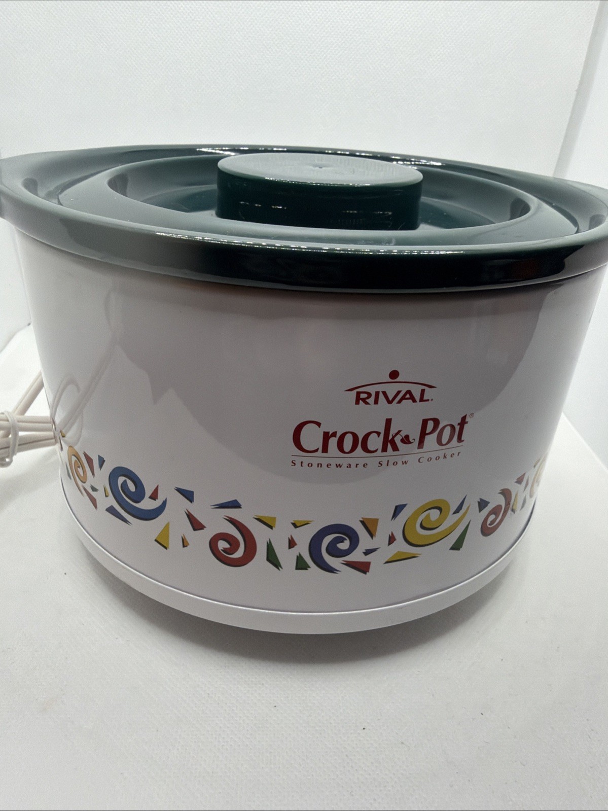 Vintage Rival Crock Pot 1Qt Stoneware Slow Cooker