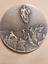 Scottsdale Mint 2 oz .999 silver biblical series The Ascension