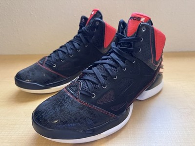 Adidas Derrick Rose 2.5 Adizero Basketball Shoes Black Red Men s Size 13 G48837