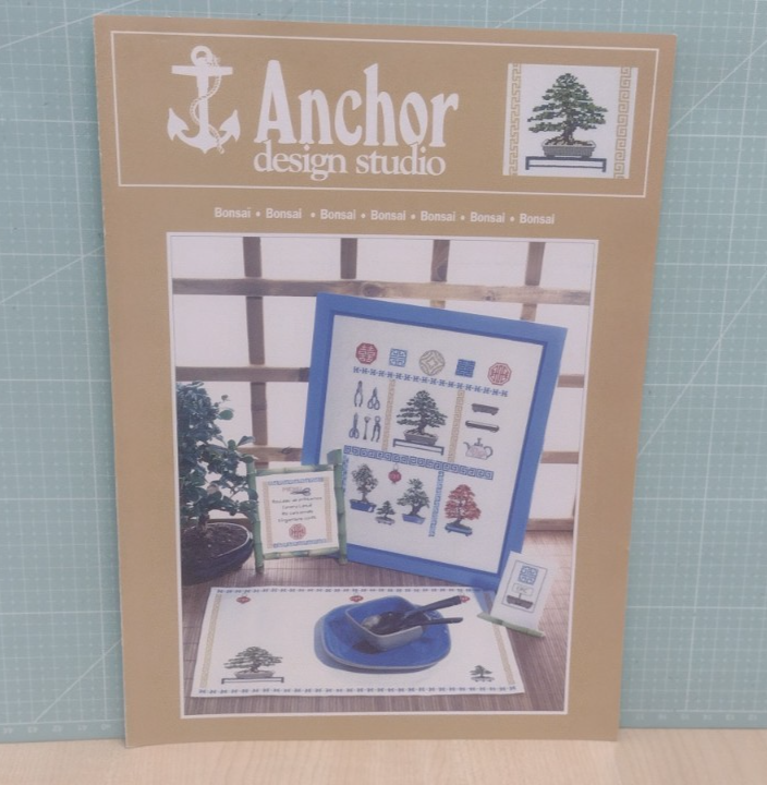 1 x Bonsai Japanese Cross Stitch Pattern Colour Chart Paper Leaflet