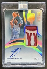 2024-25 Panini Eminence Donovan Mitchell NBA Patch Auto Autograph #/10 Cavaliers