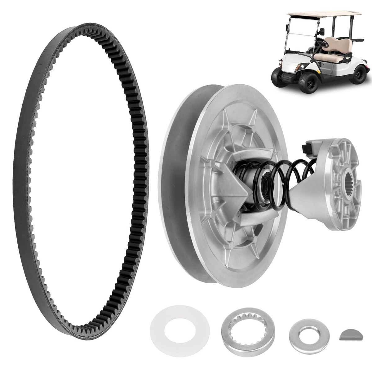 Secondary Driven Clutch for Yamaha G2-G28 4 Cycle Gas Golf Carts