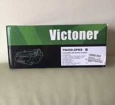 Victoner Compatible Toner Cartridge Replacement for Brother TN450 TN-450 TN420 T