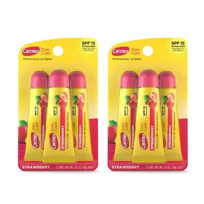 Carmex Daily Care Moisturizing Lip Balm 1.05 Ounce (Pack of 2), Cream White 