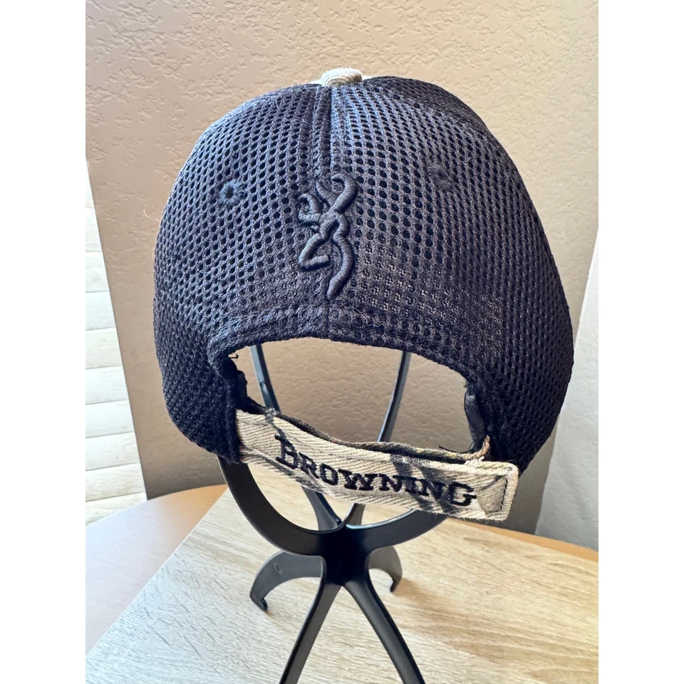 Browning Camo Mesh Trucker Cap - Image 4 of 4