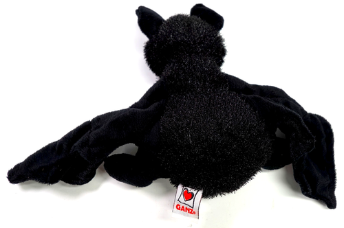 Webkinz Black Bat Ganz Plush Stuffed Animal No Code HM367 - Picture 3 of 4