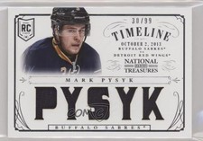 2013-14 Panini National Treasures Rookie Timeline 30/99 Mark Pysyk #RT-MPY rk1