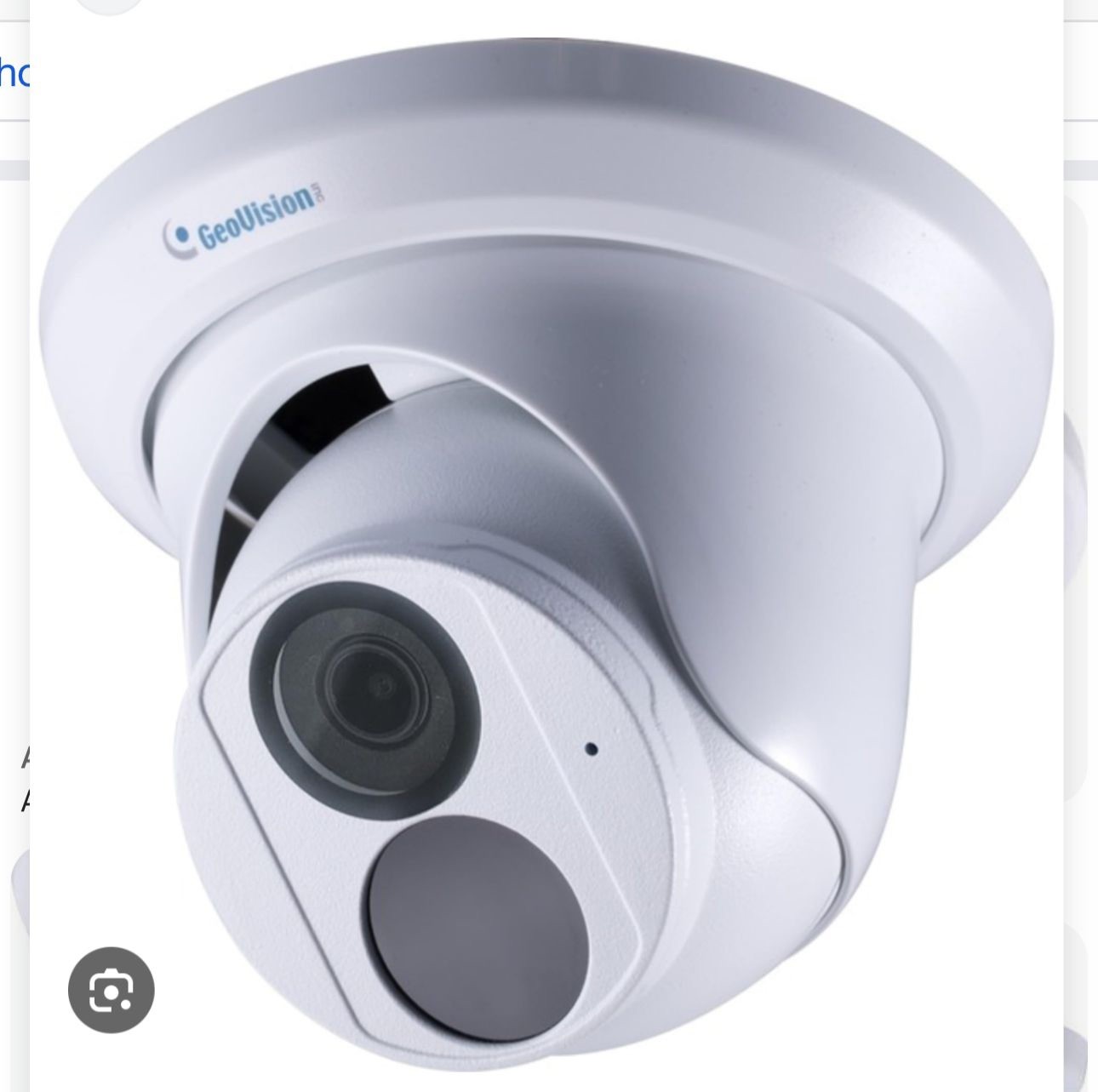 Geovision 4MP Outdoor IR Turret Dome IP Camera WDR Super Low
