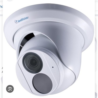 Geovision 4MP Outdoor IR Turret Dome IP Camera WDR Super Low Lux GV-EBD4704