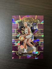 Jaelyn Smith 2024 WNBA Select Rookie Purple Cracked Ice Prizm /149 #4 RC Wings