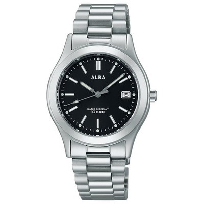 ALBA Watch Stongedard Quartz AQGK474 Men's Silver