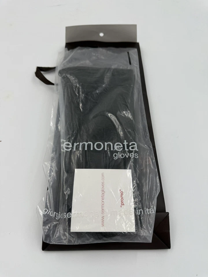 Difícil de Encontrar Guantes Sermoneta Italianos Cachemira Forrados Camel Brn Cuero Guantes Talla 8 NUEVO Foto 2 de 4