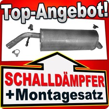 Endschalldämpfer für CITROËN C3 C4 1.2 PureTech OPEL CROSSLAND PEUGEOT 2008 1.2